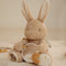 Little Dutch - Newborn Naturals - Activiteitenknuffel Konijntje - Bruin