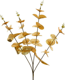 Spray polyester d9h69 cm goud