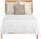 Sprei 180 x 260 cm Geometrisch Wit (4 Stuks)