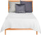 Sprei 180 x 260 cm Wit (4 Stuks)