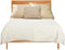Sprei 240 x 260 cm Ruiten Beige (4 Stuks)