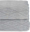 Sprei 240 x 260 cm Ruiten Grijs (4 Stuks)