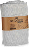 Sprei 240 x 260 cm Ruiten Grijs (4 Stuks)