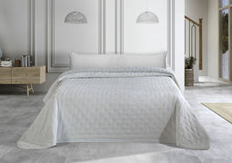 Sprei Casa Campo ANDROMEDA Wit Bed van 90 (2 Onderdelen)