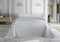 Sprei Casa Campo ANDROMEDA Wit Bed van 90 (2 Onderdelen)