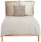 Sprei Geometrisch 180 x 260 cm Beige (4 Stuks)