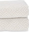 Sprei Geometrisch 180 x 260 cm Beige (4 Stuks)