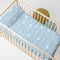 Sprei HappyFriday BASIC KIDS Blauw 100 x 130 cm Wieg voor baby's