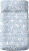 Sprei HappyFriday BASIC KIDS Blauw 100 x 130 cm Wieg voor baby's
