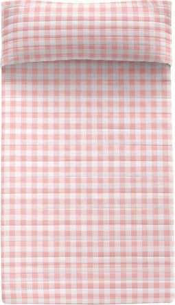 Sprei HappyFriday Basic Kids Roze 180 x 260 cm Vichy