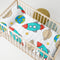 Sprei HappyFriday MR FOX Multicolour 100 x 130 cm Wieg voor baby's