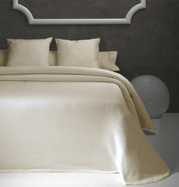 Sprei Hosteline JOYA Beige Bed van 150 (1 Onderdelen)