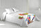Sprei Hosteline POP Roze Bed van 105 (2 Onderdelen)