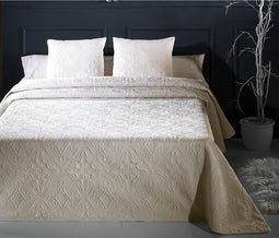Sprei Hosteline TAMBRECONFO Beige Bed van 90 Bed van 105 (1 Onderdelen)