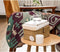 Sprei Omkeerbare deken Knuffeldeken Bankdeken Bankdeken Katoenen plaid voor Sofa / Bed Dekbed