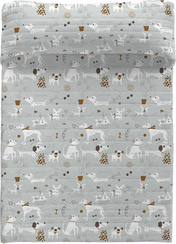 Sprei Panzup Dogs 3 (250 x 260 cm) (Bed van 150/160)