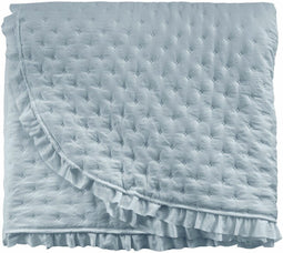 Sprei Pierre Cardin AROA Blauw Bed van 150 (3 Onderdelen)