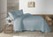 Sprei Pierre Cardin AROA Blauw Bed van 90 (2 Onderdelen)