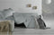Sprei Pierre Cardin DOTS Parelgrijs Bed van 150 (3 Onderdelen)