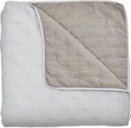 Sprei Pierre Cardin LORENA Wit Bed van 150 (3 Onderdelen)