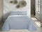 Sprei Pierre Cardin TRIANA Blauw Bed van 180 (3 Onderdelen)