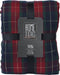 Sprei polyester l130b170h0.2 cm rood kerst