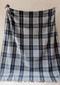 Sprei Tartan Bannockbane Silver - 175x250 - Gerecycled Wol - TBCo Scotland