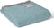 Sprei Visgraat Muntgroen met Grijs - 140x240 - Nieuw Wol - Tweedmill UK
