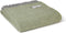 Sprei Visgraat Varen Groen met Grijs - 140x240 - Nieuw Wol - Tweedmill UK