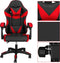 Springos Gamestoel - Gaming Stoel - Ergonomische Bureaustoel - Game stoel - Verstelbaar - Gaming Chair - Rood/Zwart