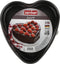 Springvorm bakblik 24 x 28 cm vorm hart pure zwart