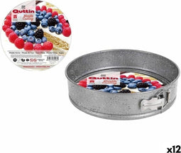 Springvorm Pan Quttin 49467 28 x 6,8 cm (12 Stuks) (ø 28 x 6,8 cm)