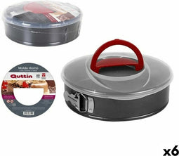 Springvorm Pan Quttin 52272 Koolstofstaal (6 Stuks)