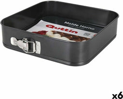 Springvorm Pan Quttin 52277 Koolstofstaal (6 Stuks)