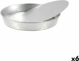 Springvorm Pan VR Cirkelvormig Aluminium 33 x 33 x 4,5 cm (6 Stuks)