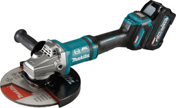 Makita GA038GT203 Accu Haakse Slijper 230mm AWS-Ready XGT 40V Max 5.0Ah in Koffer