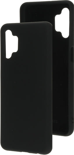 Mobiparts Samsung Galaxy A32 (2021) 5G - Silicone Cover - Soft-touch - Zwart