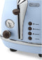 DeLonghi CTOV 2103 - Broodrooster - 900W - Retro design - Hoogglans afwerking (1 stuk)