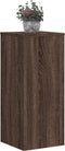 vidaXL - Plantenstandaards - 2 - st - 30x30x70 - cm - bewerkt - hout - bruin - eiken