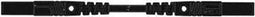 SPUITGEGOTEN MEETSNOER MET CONTACTBEVEILIGING 4mm 25cm / BLACK (MLB/GG-SH 25/1)