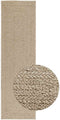 vidaXL - Vloerkleed - ZIZUR - beige - binnen - en - buiten - 80x250 - cm - jute - look