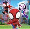 Clementoni Legpuzzel Super Color Vierkant Spidey and His Friends, 3x48st.