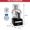 Magimix CS 3200 XL - Foodprocessor - 650W 3 kommen 2,6L 2,2L 1,2L