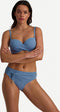 Beachlife Infinity - Multiway bikinitop - Voorgevormde cups met beugel - Blauw