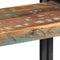 vidaXL - Wandschap - massief - gerecycled - hout - meerkleurig