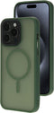 Mobiparts iPhone 15 Pro Max - Hardcover - MagSafe Compatible met Corner Protection - Groen