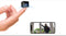 Spy Camera 1080P HD Mini WiFi Hidden Spy Camera voor mobiele weergave, Indoor Micro Surveillance Camera's Lange duur Spy CAM met IR Nachtzicht Bewegingsdetectie