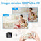 Spy Camera 1080P HD Mini WiFi Hidden Spy Camera voor mobiele weergave, Indoor Micro Surveillance Camera's Lange duur Spy CAM met IR Nachtzicht Bewegingsdetectie
