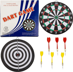 Dartbord 37.5 cm met 6 Darts