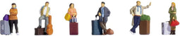 NOCH 45217 TT Reizigers figuren Kant-en-klaar model